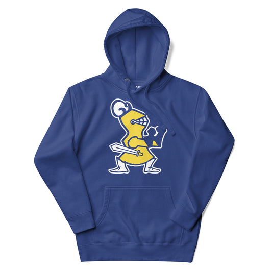 Blue Fighting Knight Hoodie