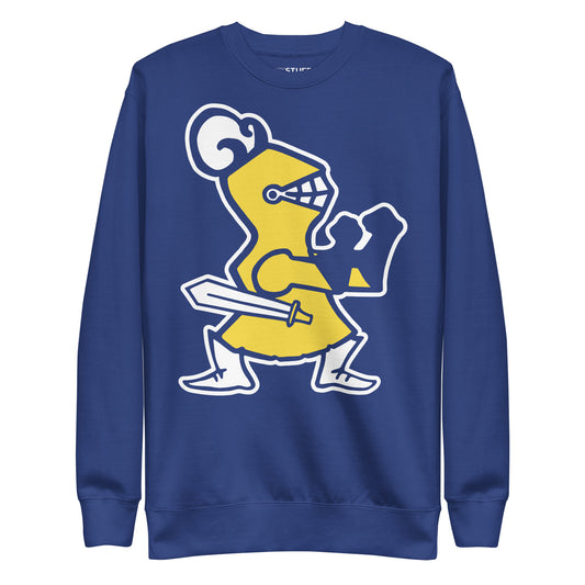 Retro Fighting Knight Crew Neck