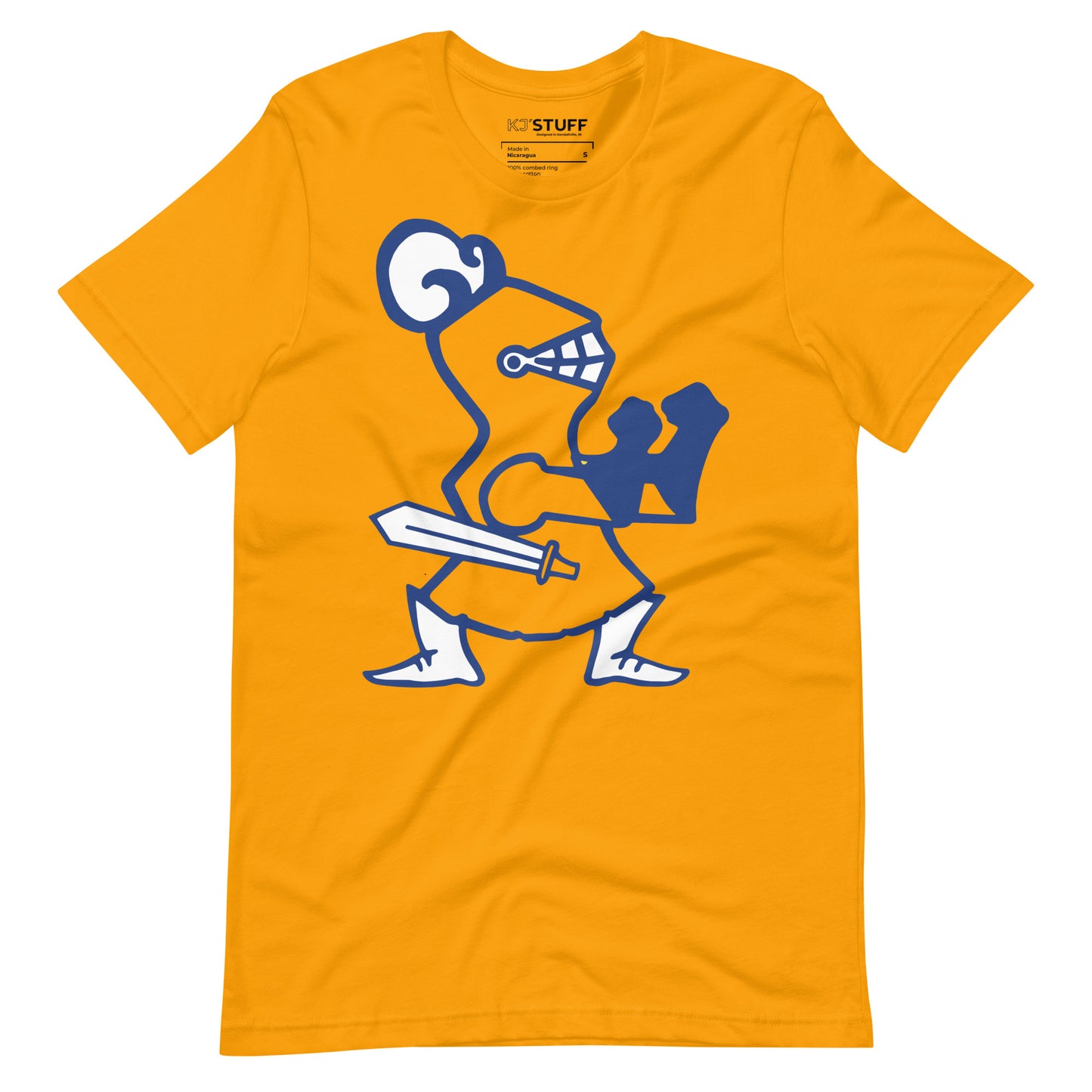 Gold Fighting Knight Tee