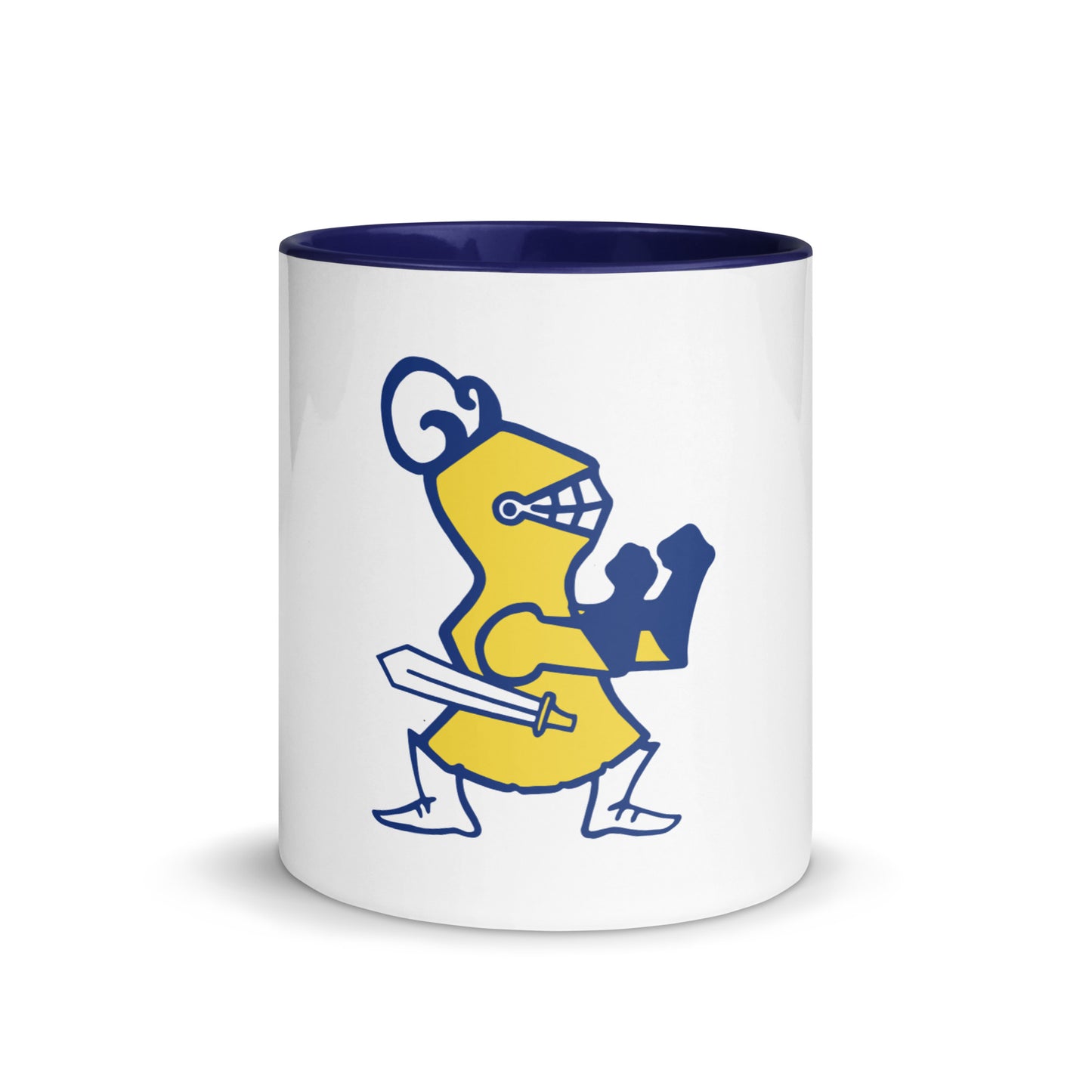 Fighting Knight Mug with Color Inside