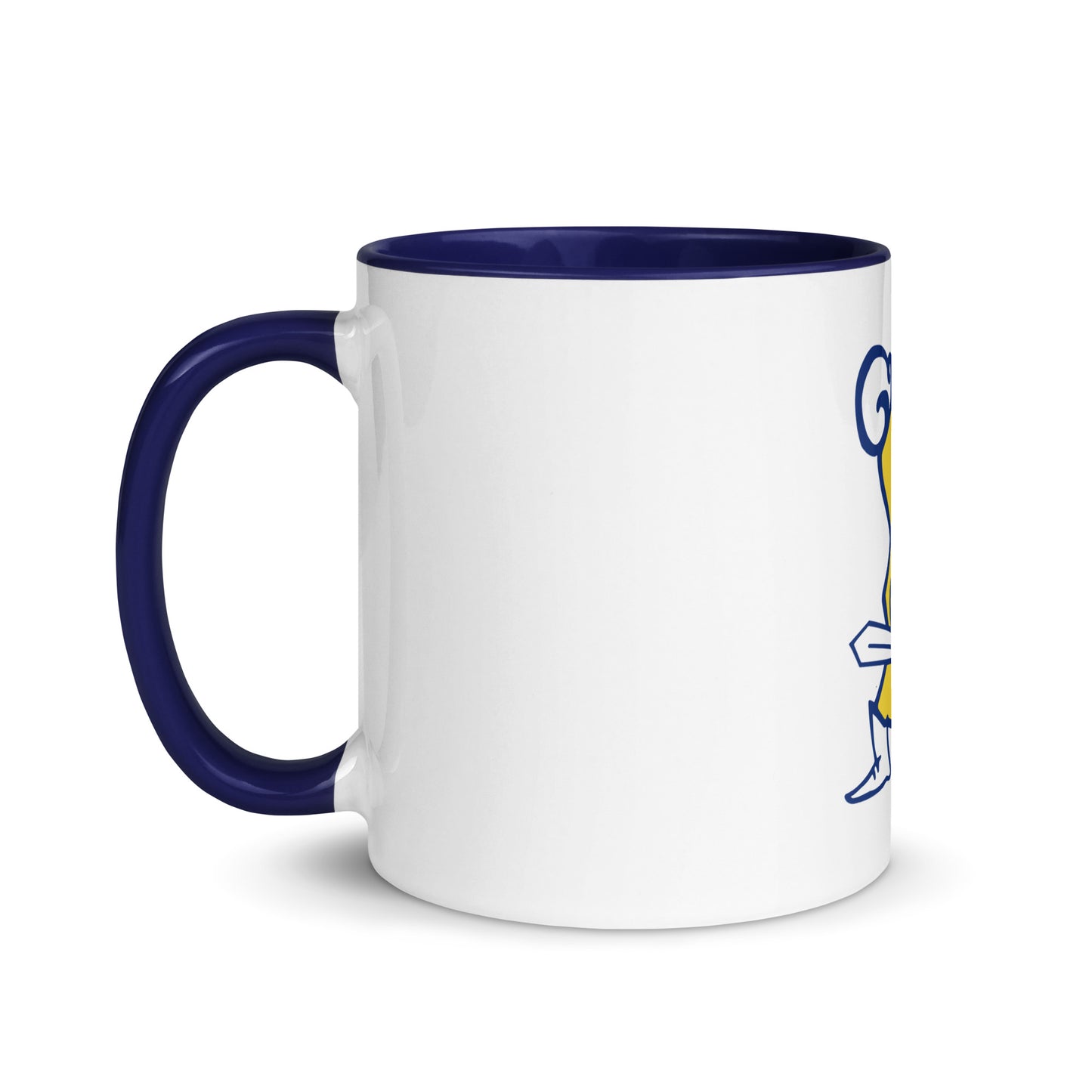 Fighting Knight Mug with Color Inside