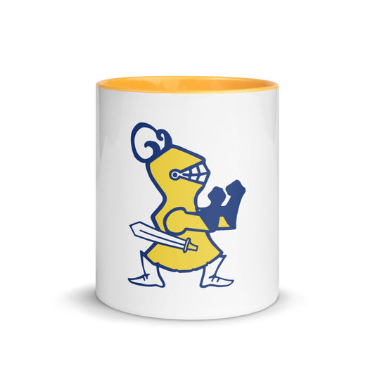 Fighting Knight Mug with Color Inside